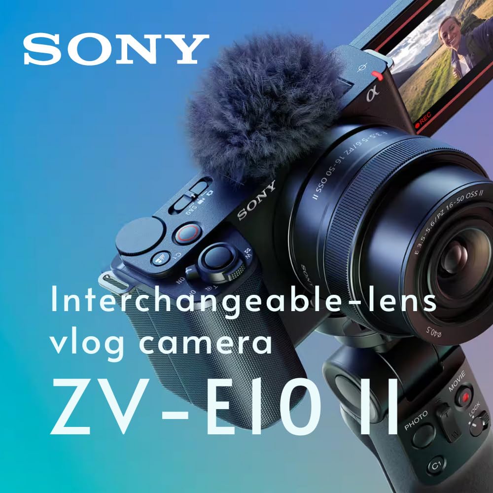 Amazon.com : Sony Alpha ZV-E10 II Content Creators Camera with APS